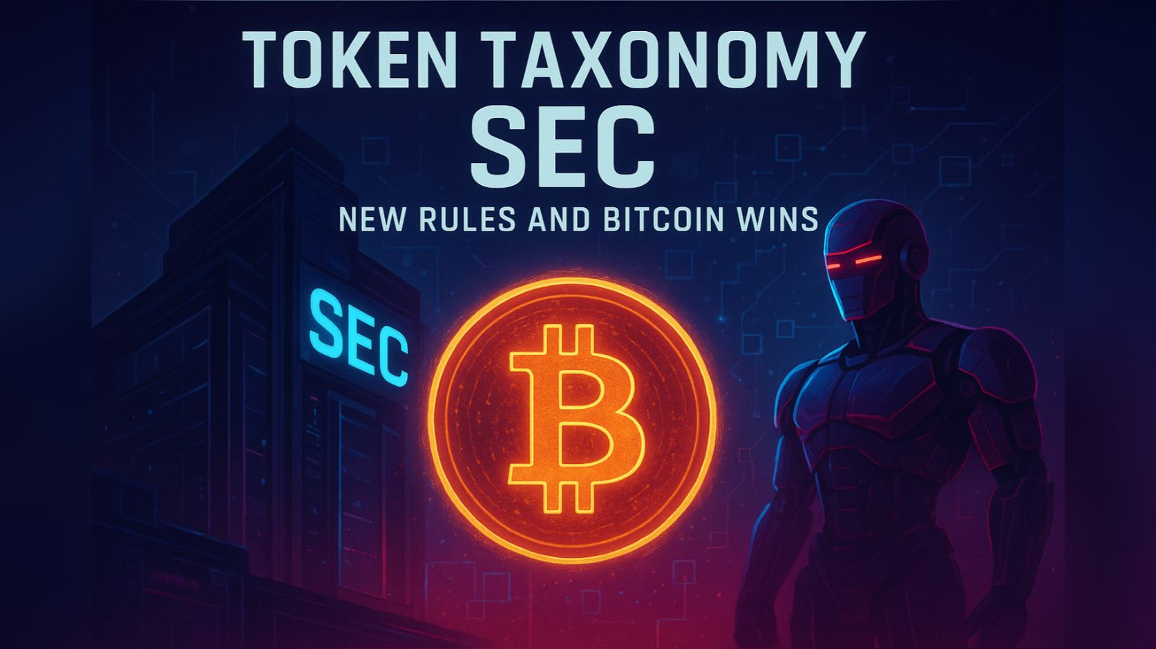 La Nuova “Token Taxonomy”: la SEC Riscrive le Regole del Gioco (e Bitcoin se la Ride)
