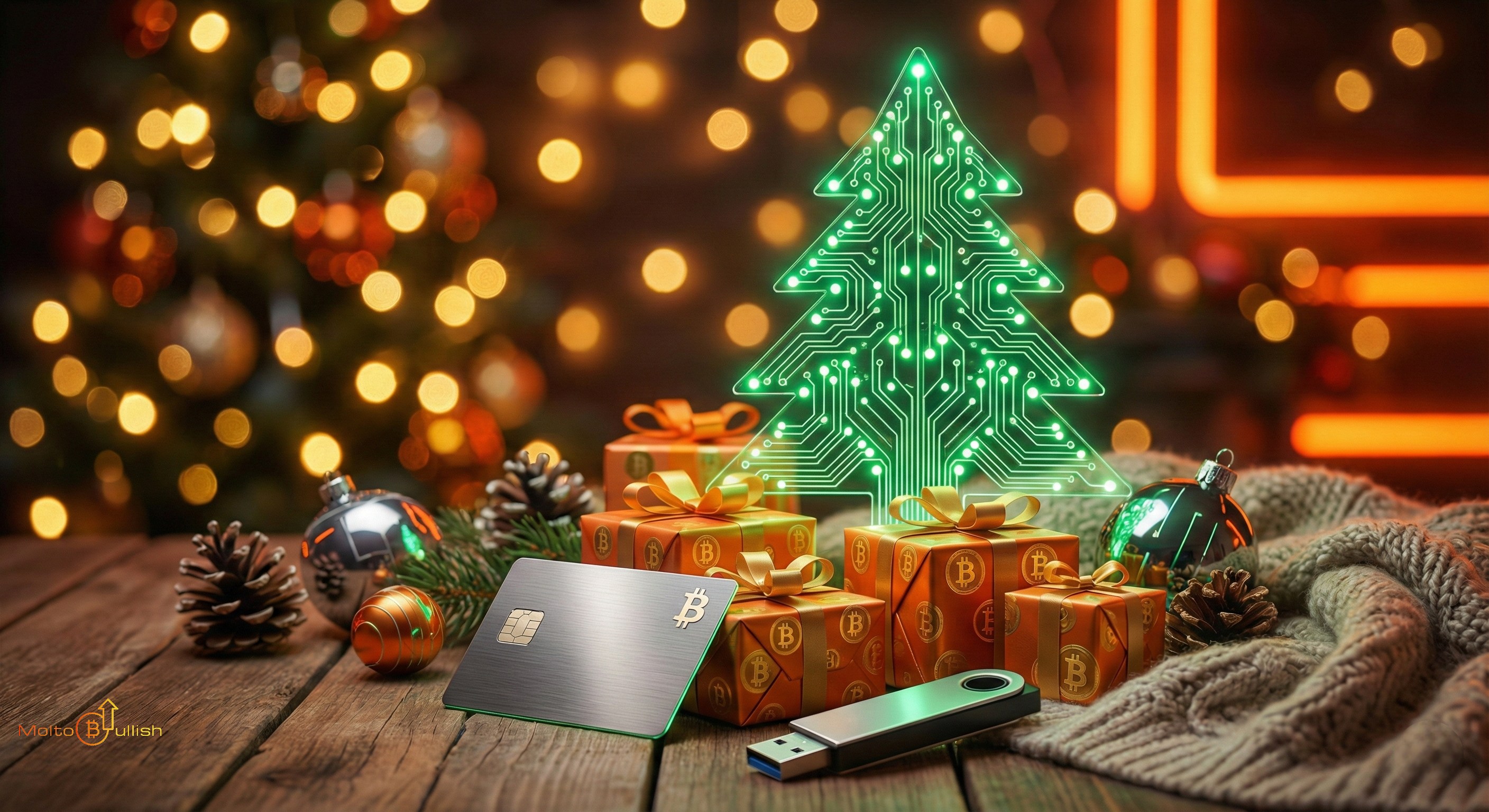 Natale senza Banche: Guida ai Regali in Bitcoin e ai Migliori Hardware Wallet